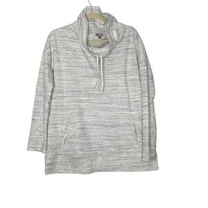 Talbots long sleeve top with high neckline Size L